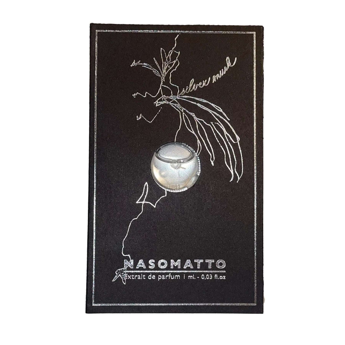 Nasomatto Silver Musk 2ml 0.06 fl. o.z. 液量オンス公式香水サンプル, Nasomatto Silver Musk 2ml 0.06 fl. o.z. официална парфюмна проба, Nasomatto Silver Musk 2ml 0.06 fl. o.z. échantillon de parfum officiel, Nasomatto Silver Musk 2ml 0.06 fl. o.z. virallinen hajuvesinäyte, Nasomatto Silver Musk 2ml 0.06 fl. o.z. oficjalna próbka perfum, Nasomatto Silver Musk 2ml 0.06 fl. o.z. offizielle Parfümprobe, Nasomatto Silver Musk 2ml 0.06 fl. o.z. officiellt parfymprov