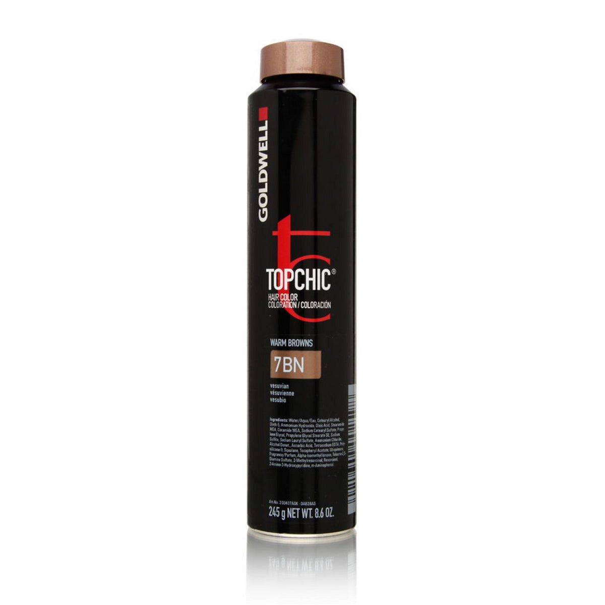 Goldwell, TopChic, Permanent Hair Dye, 7BN Brown, 250 ml
