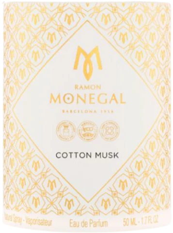 Ramon Monegal Cotton Musk official perfume sample 2ml 0.06 fl.o.z. perfume tester