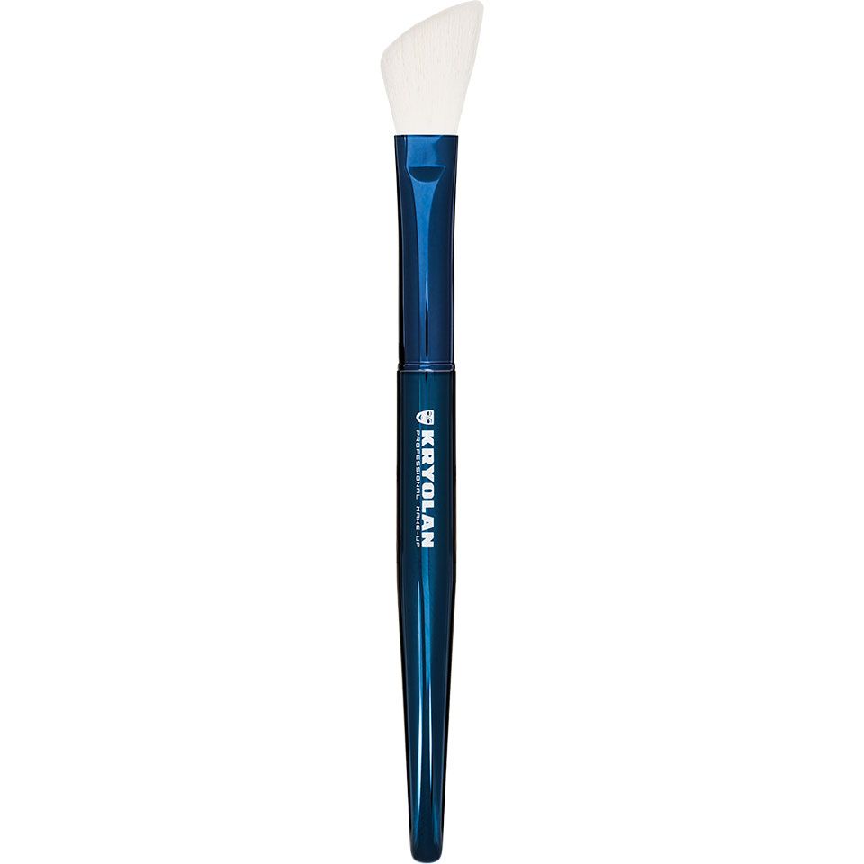 Kryolan, Blue Master, Angled, Blush Brush