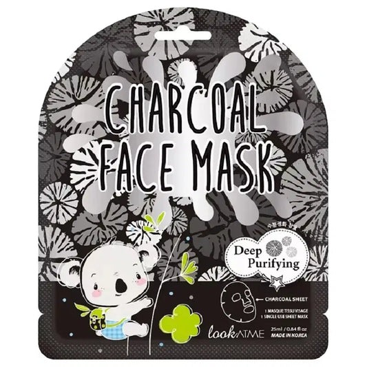 Look At Me, Look At Me, Charcoal, Purifying, Sheet Mask, For Face, 25 ml