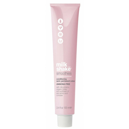 Milk Shake, Smoothies, Ammonia-Free, Semi-Permanent Hair Dye, 77N Medium Blond, 100 ml