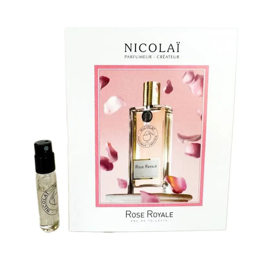 offisielle parfymeprøver av Nicolai Rose Royale duft 1,8 ml 0,07 oz.